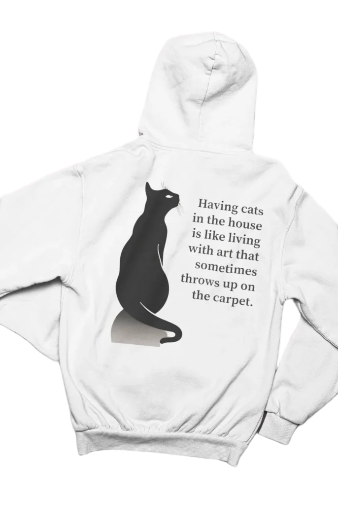 black cat lover Hoodie