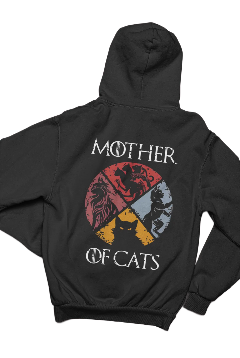 mother of cats hoodie