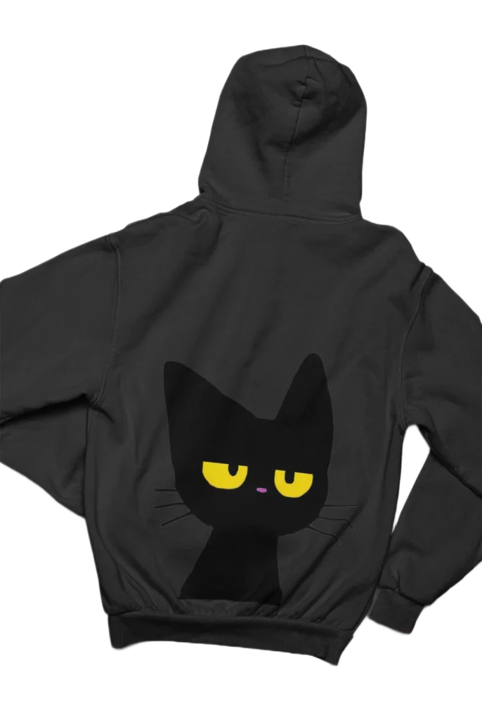 black cat lover Hoodie