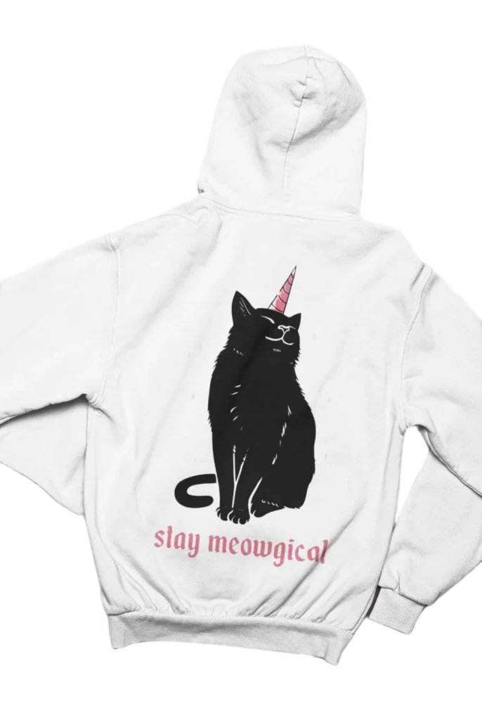 black cat lover Hoodie