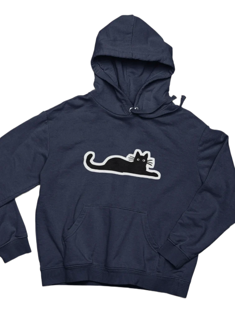 black cat lover Hoodie