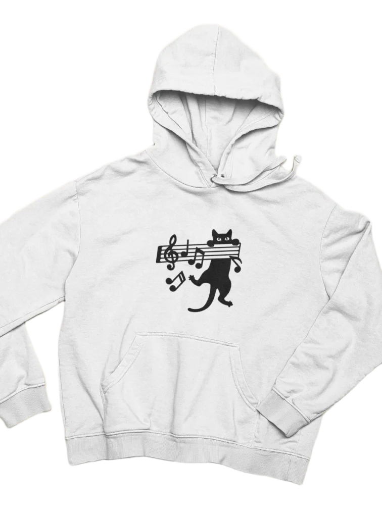 black cat lover Hoodie