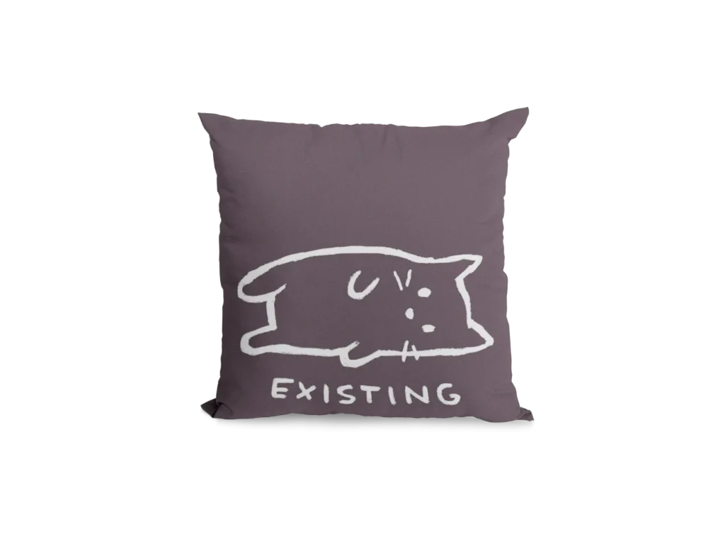 Void Cat Pillowcase for black cat lovers existing