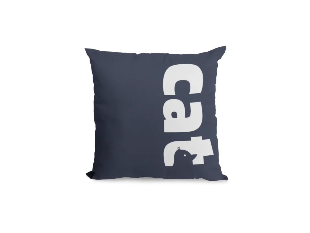 Void Cat Pillowcase for black cat lovers