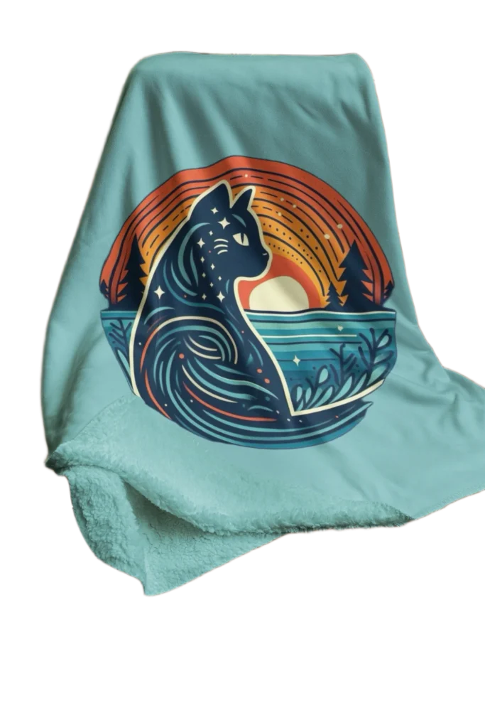 void cat lover blanket