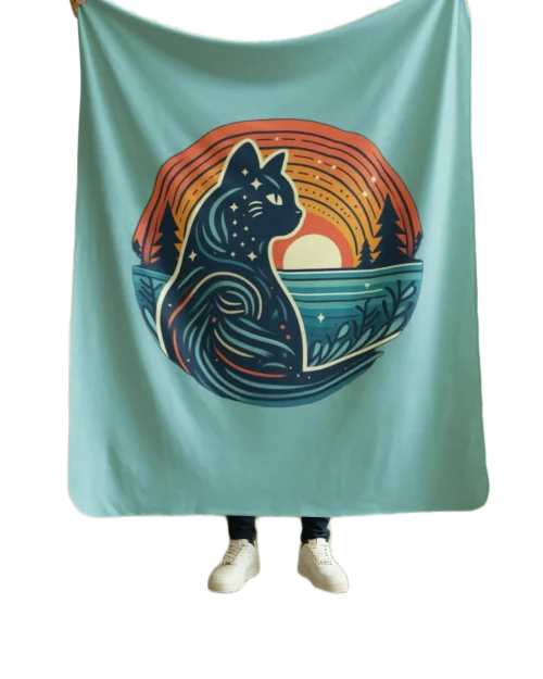 void cat lover blanket