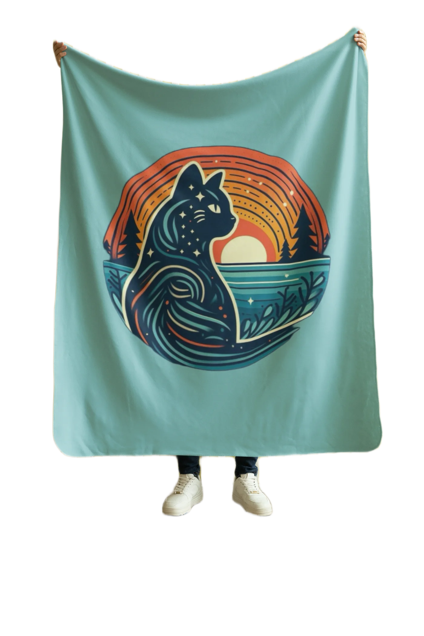 void cat lover blanket