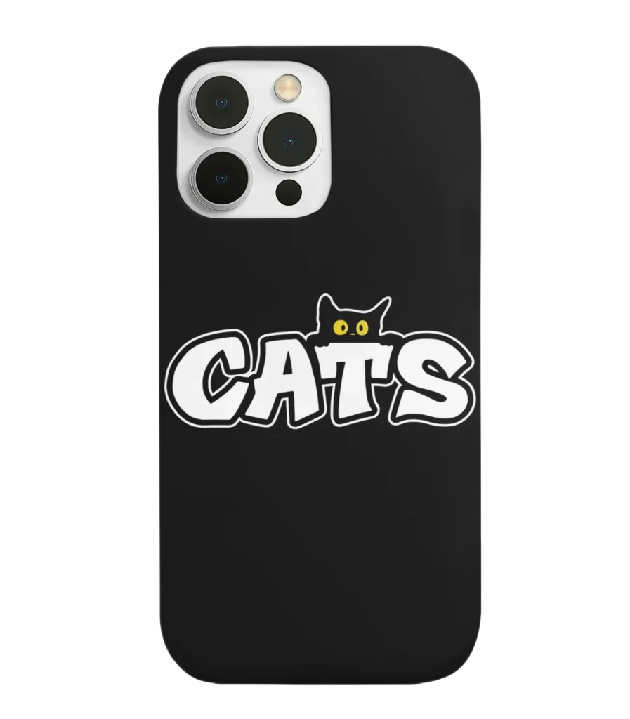 silicone tpu void cat lover phone case