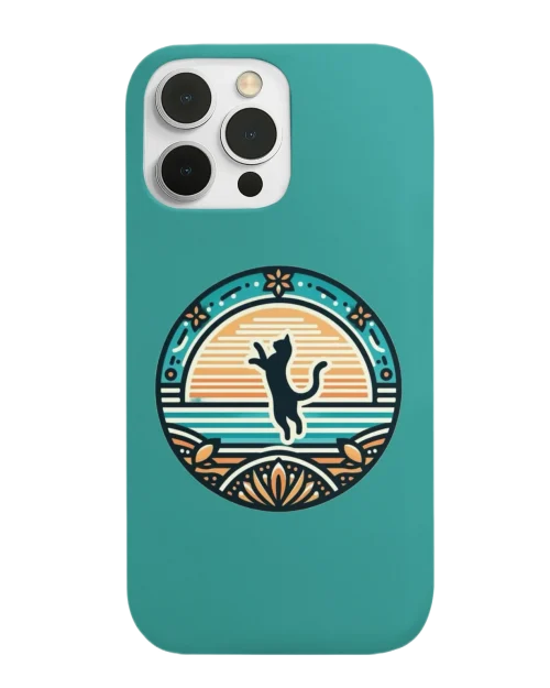 silicone tpu void cat lover phone case