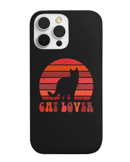 silicone tpu void cat lover phone case