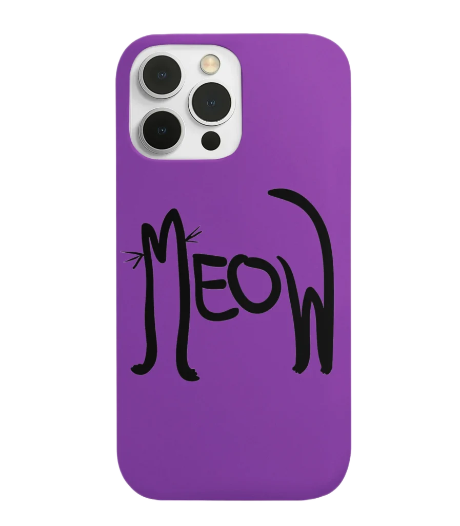 silicone tpu void cat lover phone case