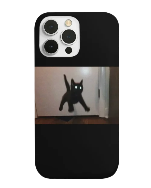 silicone tpu void cat lover phone case