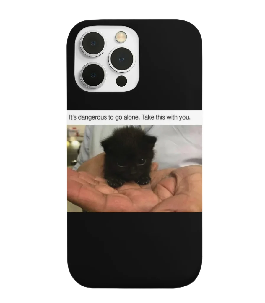 silicone tpu void cat lover phone case